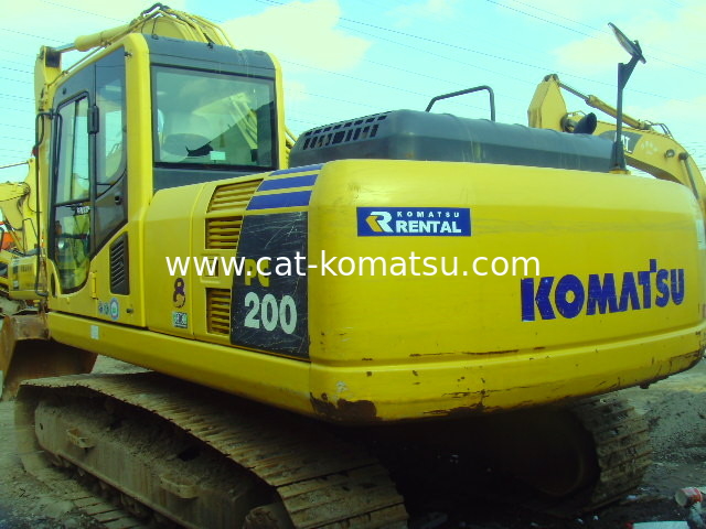 Used KOMATSU PC200-8 Excavator Japan Made