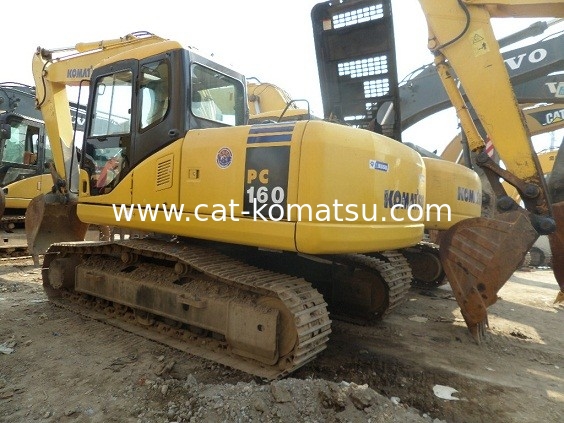 Used KOMATSU PC160 Excavator Digger Original Made in Japan