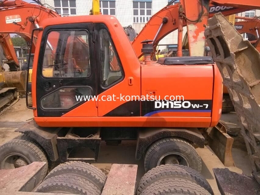 Used Doosan Wheel Excavator Doosan DH150W-7 FOR SALE