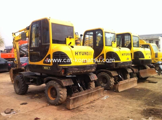 USED HYUNDAI Wheel Excavator 60W-7 FOR SALE