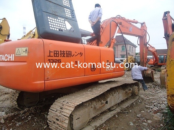 Used HITACHI ZX200 Excavator Sell to Africa