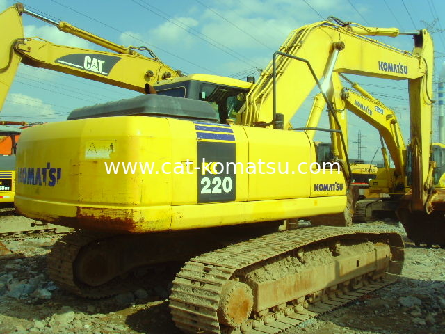 Used 2010year KOMATSU PC220-7 Excavator