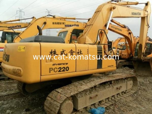 Used KOMATSU PC220-6 Digger Excavator Low price for sale From CHINA