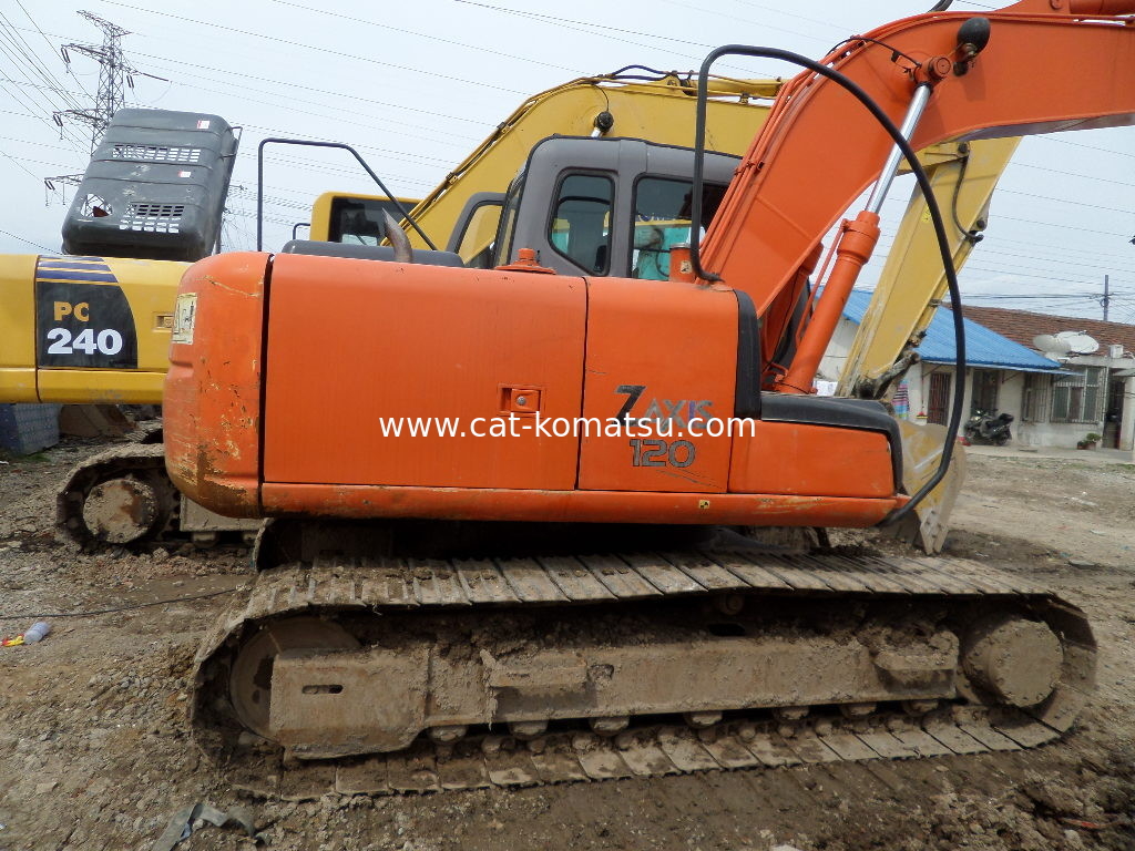 Used HITACHI ZX120 Excavator 12Ton Digger Good Condition