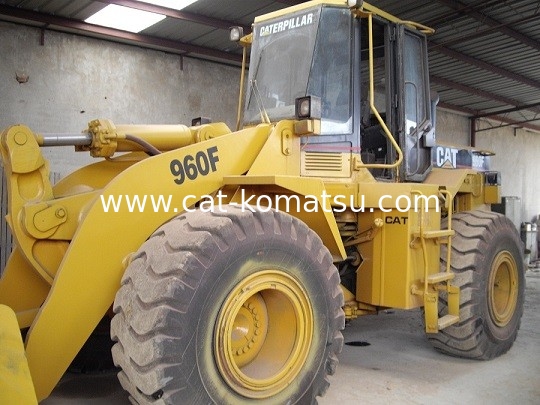 Used CAT 960F Wheel Loader Made in Japan