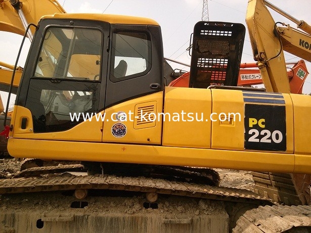Used KOMATSU Excavator PC220-7 FOR SALE