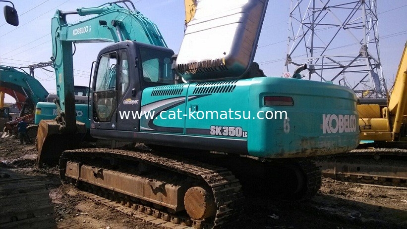 Used KOBELCO SK350LC Track Excavator