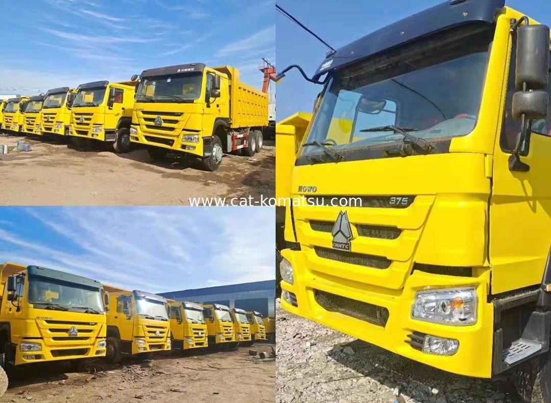 Used HOWO SINOTRUK 371 375 335 Dump Truck